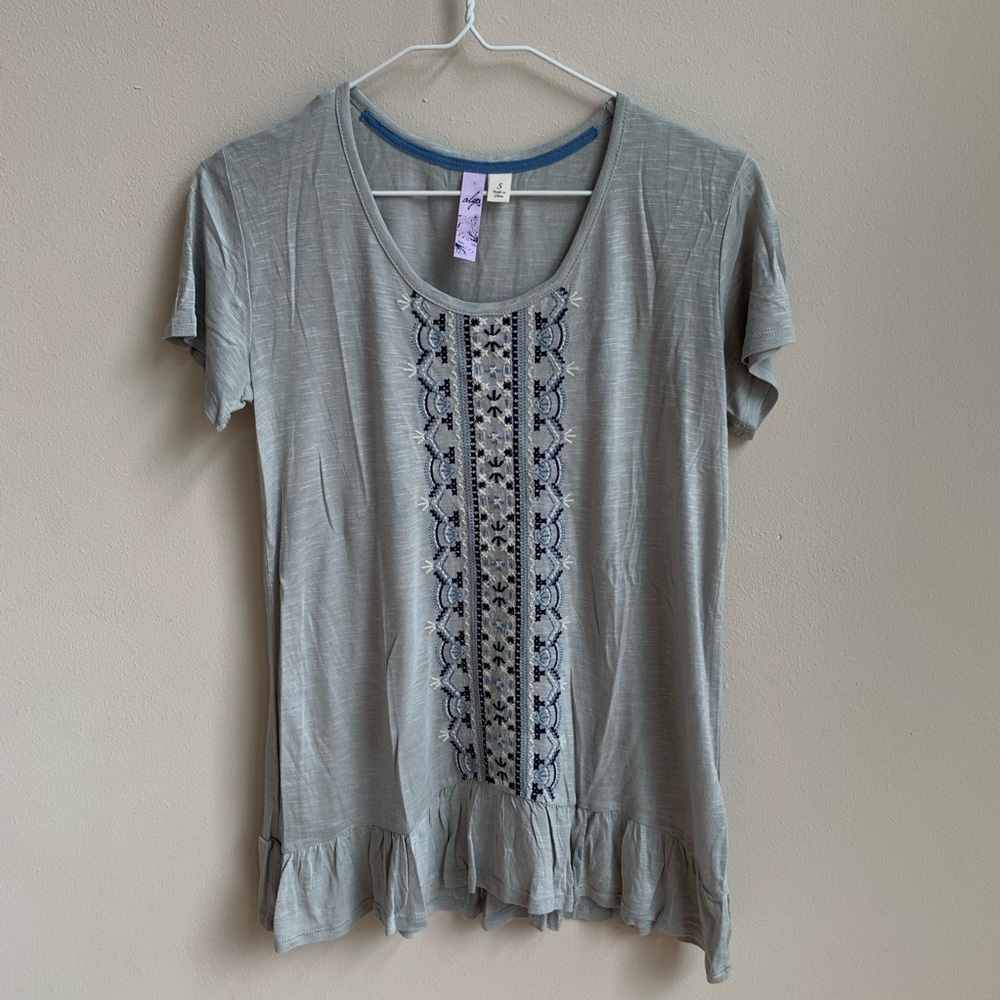 Embroidered Top